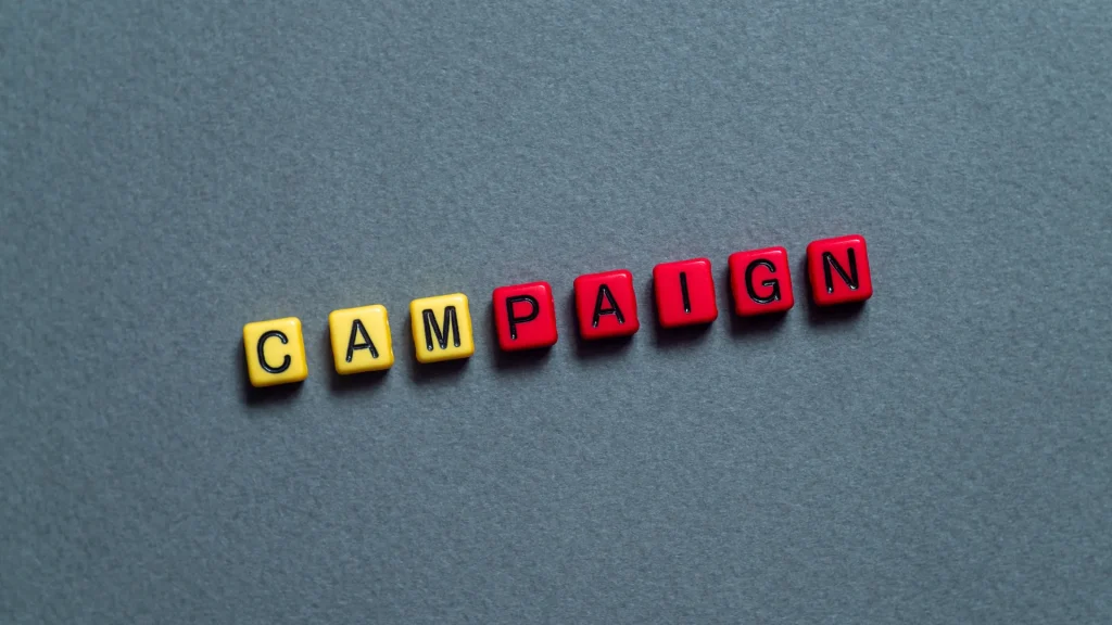 A visually engaging representation of creative digital marketing campaigns showcasing innovative strategies and trends for 2025.